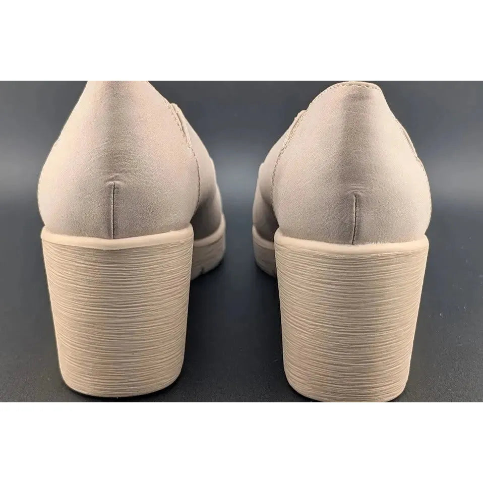 Soul Naturalizer About Time Women's Warm Taupe Nubuck Wedge Pumps NW/OB 5.5M SoleComfort.shoes