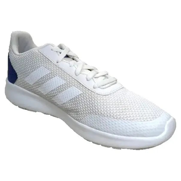 MEN'S adidas Element Race Crystal White Running White / Blue Sneaker Size 8.5 adidas
