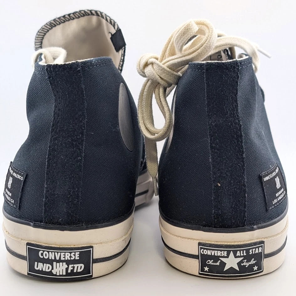 Converse Chuck Undefeated 1970's Mid Men's Size 16 Black/Natural A00673C SoleComfort.shoes