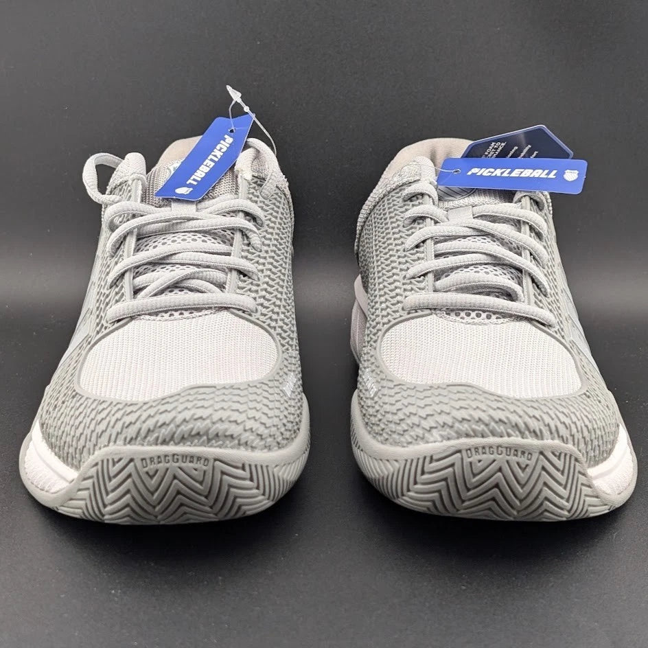 K-Swiss Express Light Pickleball Shoes Gray/White Women's Sz 9.5 SoleComfort.shoes