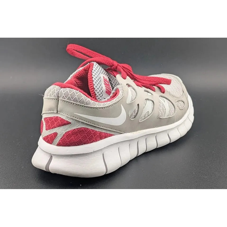 Nike Free Run 2 Grey Hot Pink White Lime Green Women’s Girls 6.5 SoleComfort.shoes
