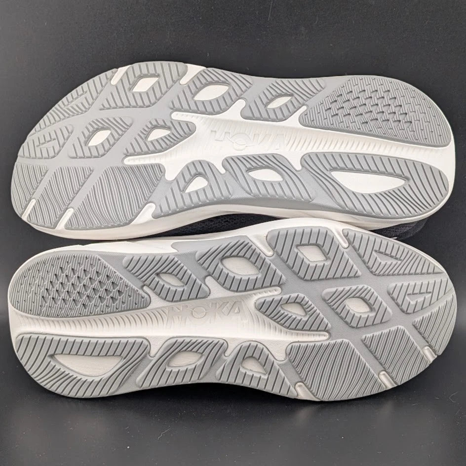 Hoka Rincon 4 Kids Sizes 4Y or 6.5Y / Women's Sizes 5.5M or 8M STK 1168874 Black on White Hoka
