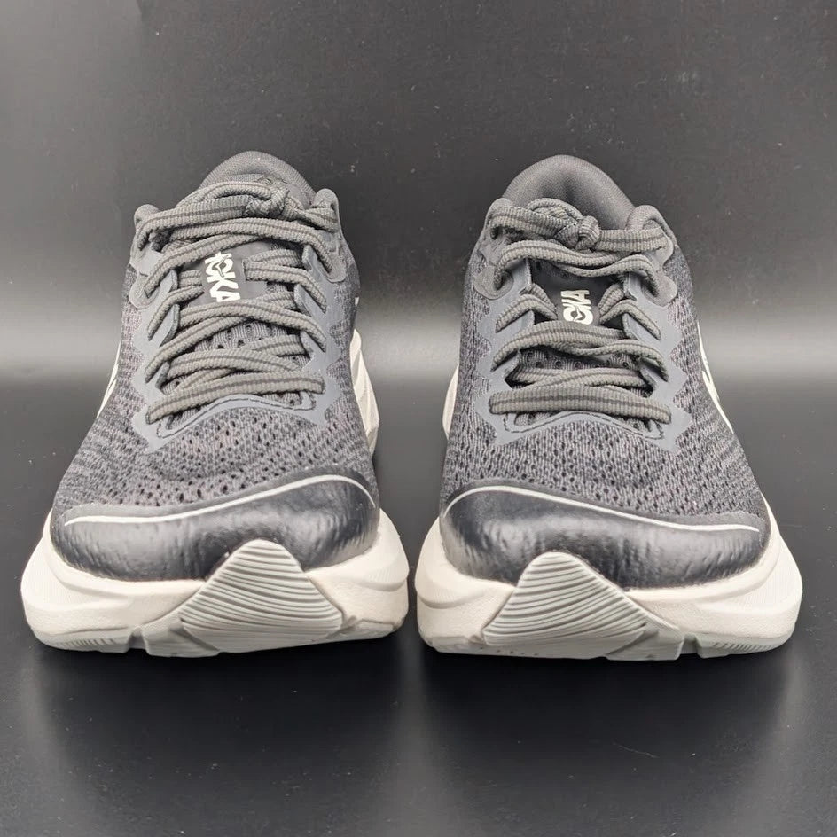 Hoka Rincon 4 Kids Sizes 4Y or 6.5Y / Women's Sizes 5.5M or 8M STK 1168874 Black on White Hoka