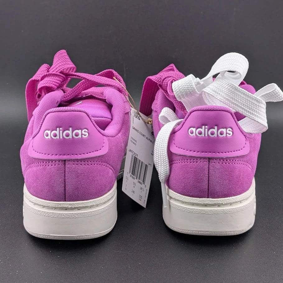 adidas Women's Size 7 Grand Court Alpha 00s Training Sneaker JHG7231 Double Lace SoleComfort.shoes