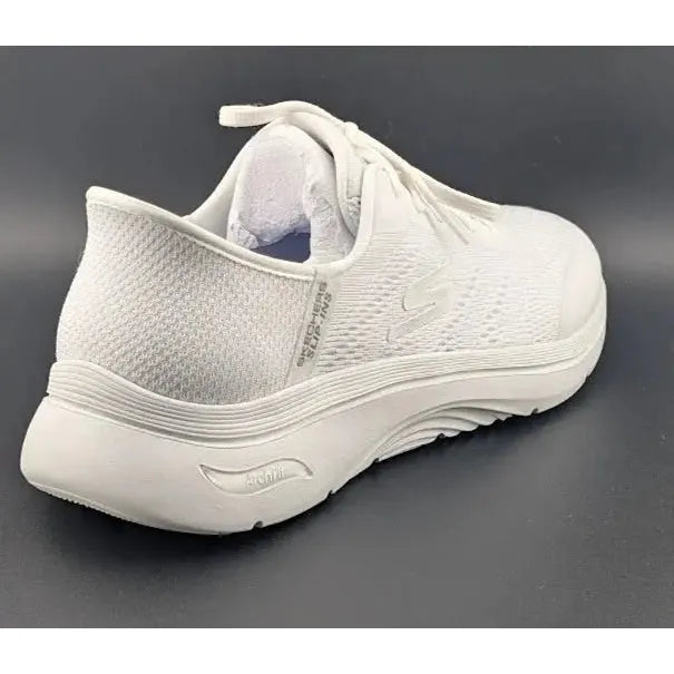 New/Imperfect - Skechers Womens Go Walk Arch Fit 2.0-Valencia White-Size 10.5 Shoes | S'25 Model - SoleComfort.shoes