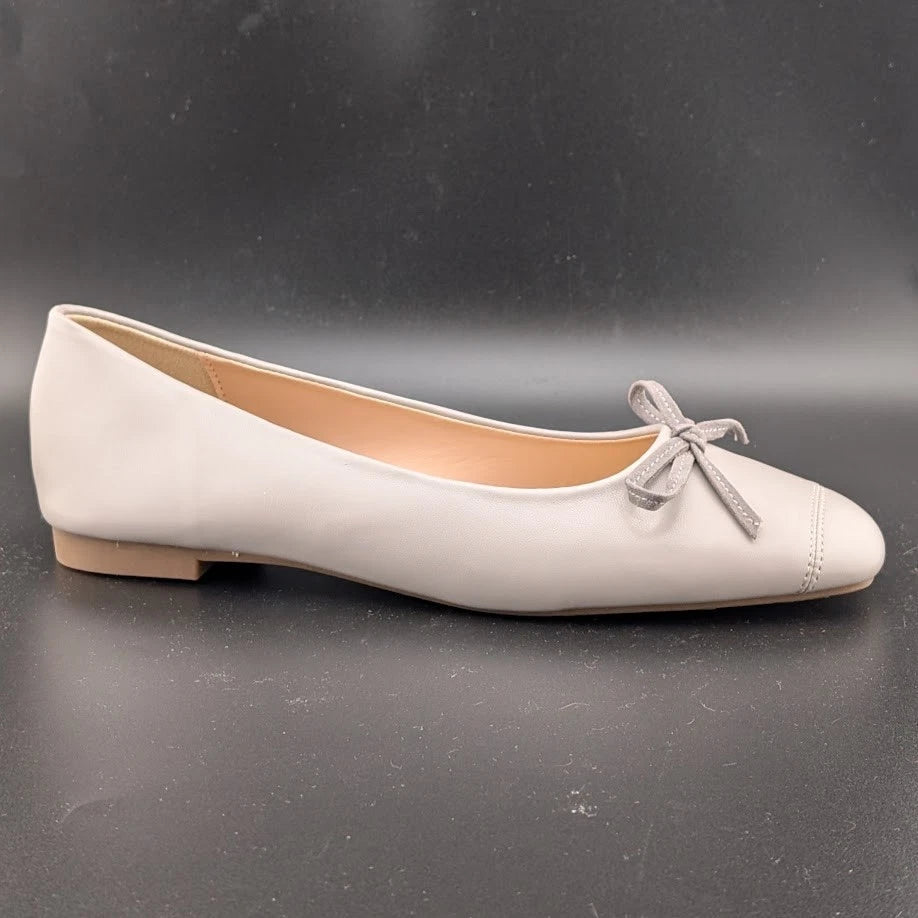 C.Paravano Women Ballet Flats Slip On Grey Sizes EU 40 & 41 (Fits 8.5 -9.5) C.Paravano