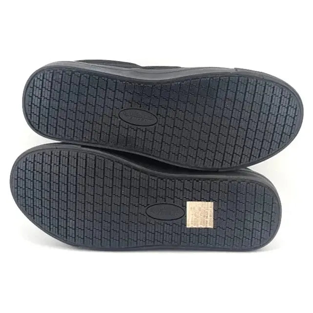 Womens Skechers Work Relaxed Fit-Sudler Colobus Shoe Black 108012 Slip Resistant - SoleComfort.shoes