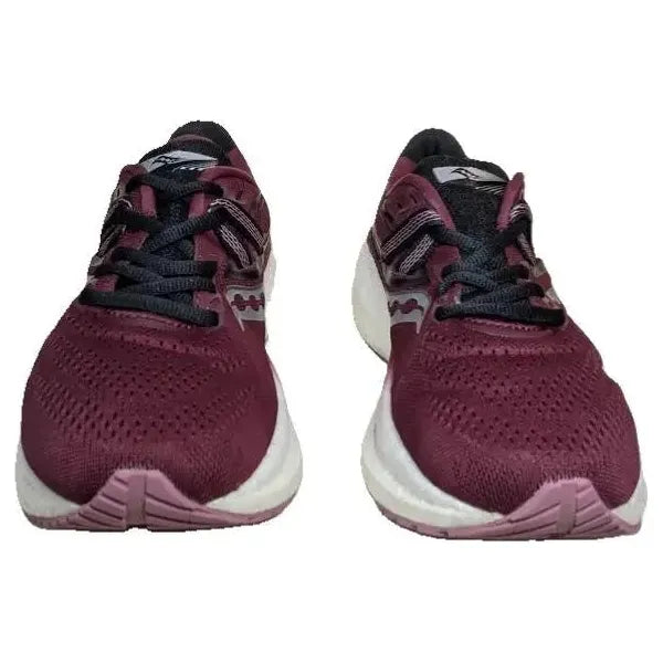 Pre-Owned Women's Saucony Triumph 20 Road Running Trainer Shoes Size 7.5 in Sundown Rose (Burg) New Balance