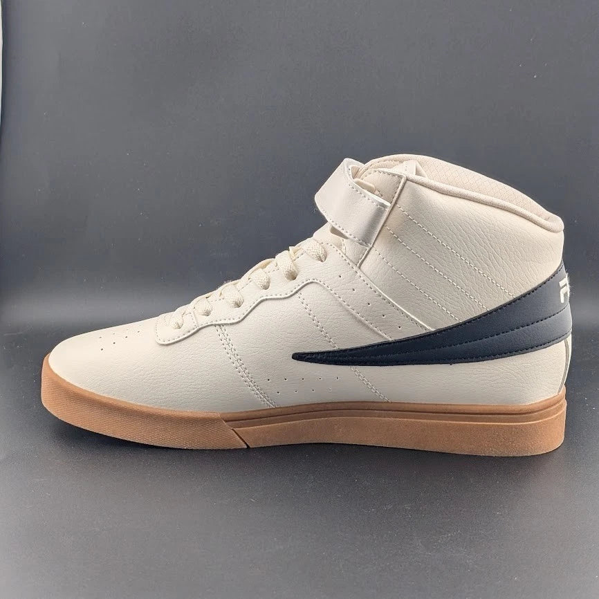 Fila Vulc 13 Ivory with Black Flag and Gum Soles Size 12 1CM00080-165 SoleComfort.shoes