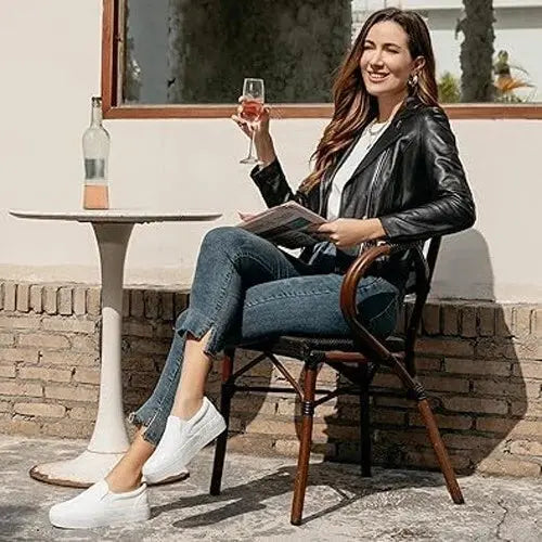 Women Slip-on Platform Loafers Casual Comfortable Loafer Shoes Unbranded