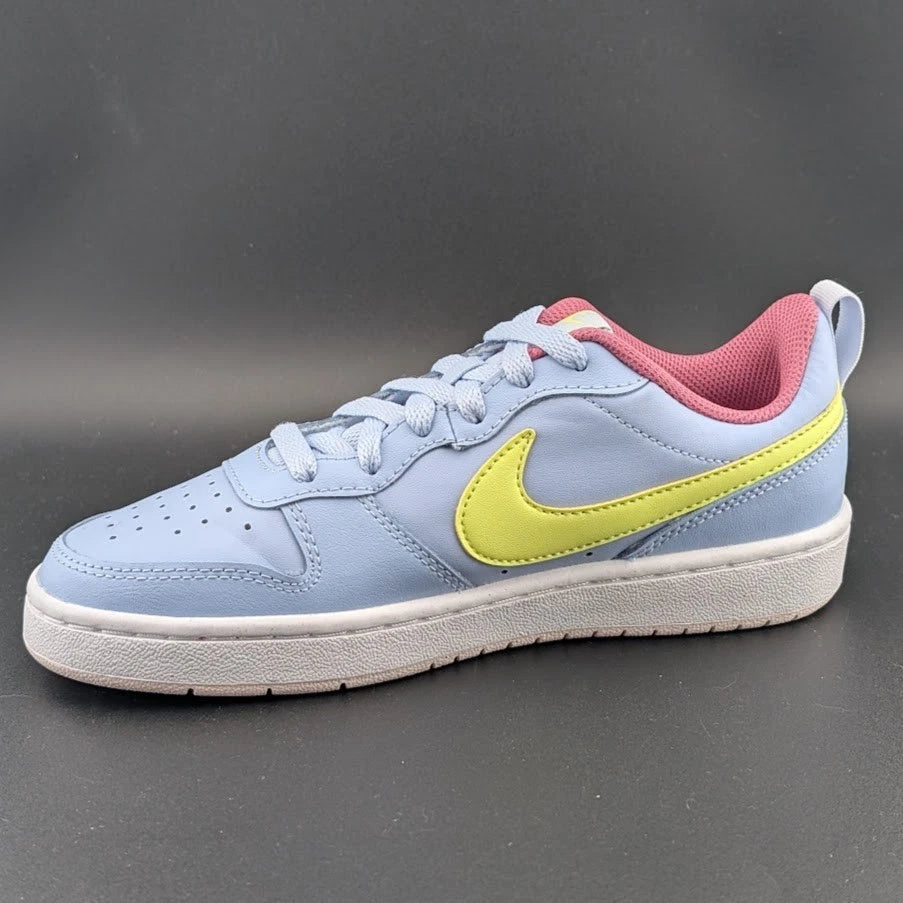 BIG KID'S Nike Court Borough Low 2 GS, UNISEX, Leather, BQ5448-405 | SUPER CLEAN SoleComfort.shoes