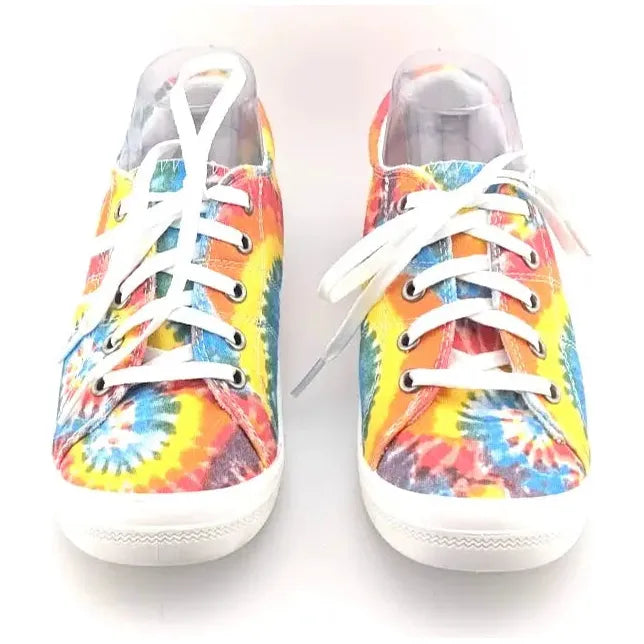 Womens Size 7.5 Fashion Low Top Canvas Sneaker Slip On Shoes Casual Walking Flat Unbranded