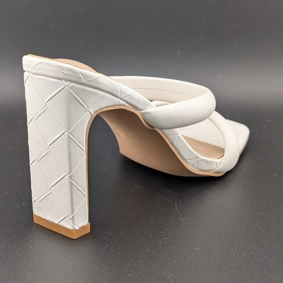 Women's Size 5.5 Two Strap Open Toe Low Block Chunky Heels Sandals Dress Pumps SoleComfort.shoes