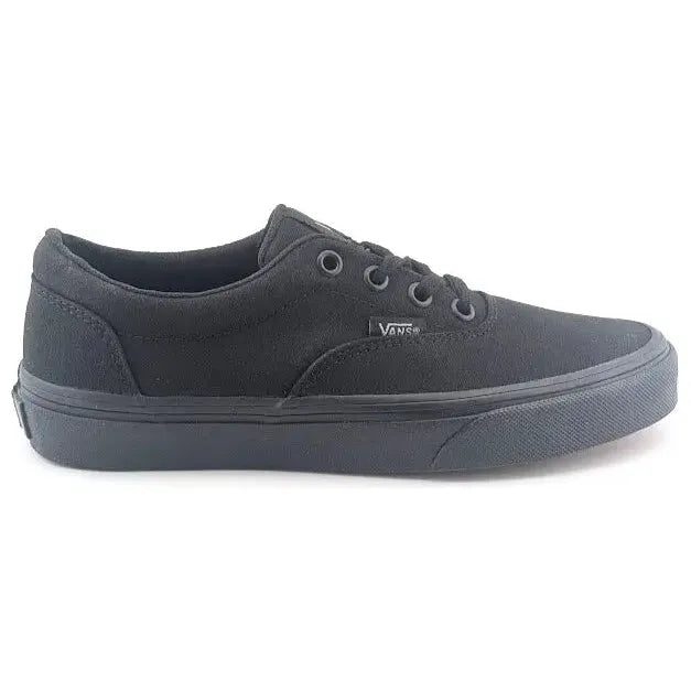 VANS Doheny - All Black Authentic Classic Canvas Skate Women's Shoe Sneaker Sizes 5, 5.5 and 6 VANS