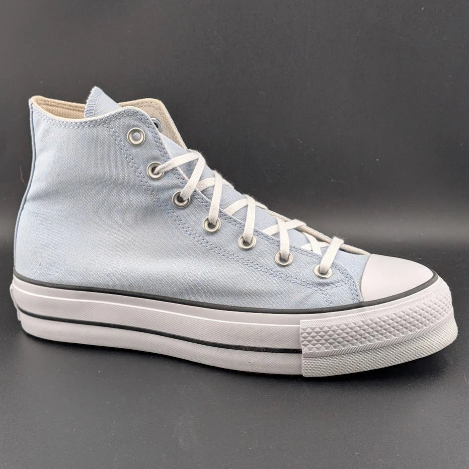 All Star Converse CTAS Lift HI Blue Platform Shoe Sneakers Women's Size 9 or 10 Converse
