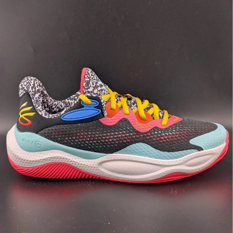 Under Armour Curry Splash 24 Curry Jam Basketball Sneakers Mens SZ. 9 Wos 10.5 SoleComfort.shoes