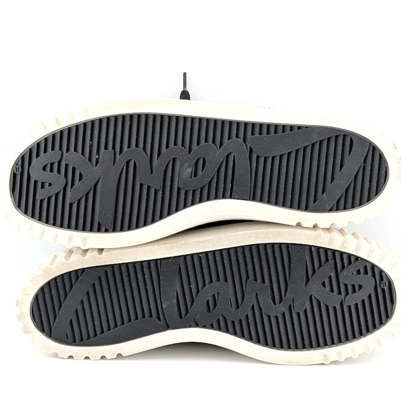 Clarks Women's Size 10W Mayhill Platform Walking Shoe in Black Leather Clarks