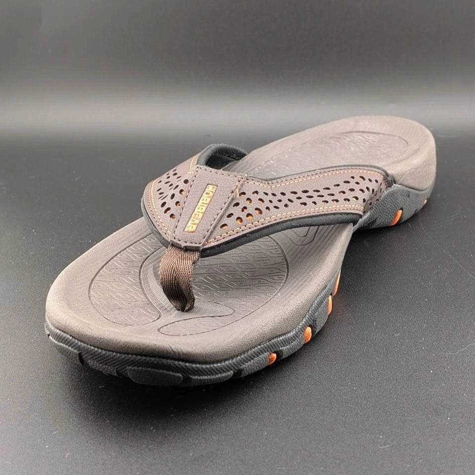 Hobibear EU Size 47 / US 13 Ramble Lite Wide Toe Slippers Flip Flop Sandals SoleComfort.shoes