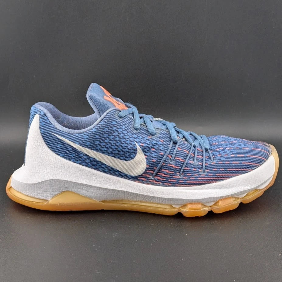 Nike KD 8 Away-Ocean Fog Midnight Navy-Kids Size 6Y 749375-414 Authentic Durant SoleComfort.shoes