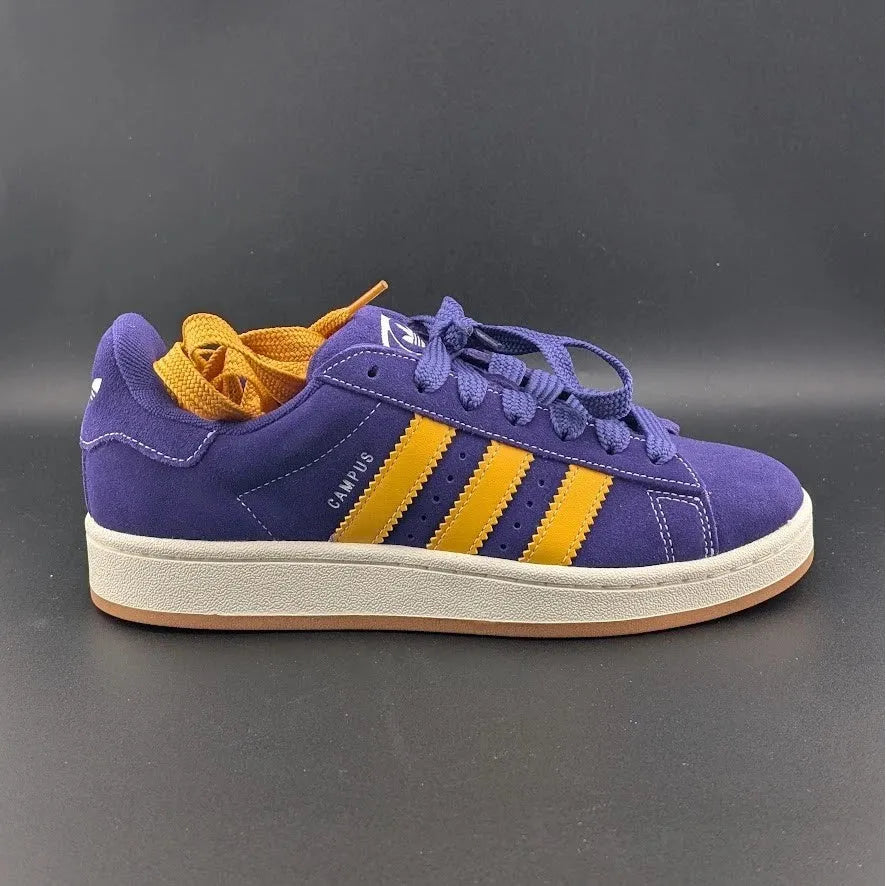 adidas Originals Campus 00s Collegiate Purple Gold JI0286 Kids 6 / Woman's 7.5 SoleComfort.shoes