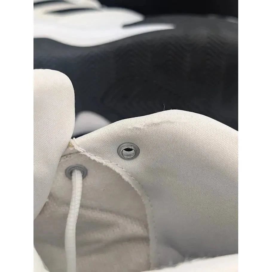 Size 12 - adidas Own The Game White Black Pre-owned Excellent Condition - SoleComfort.shoes