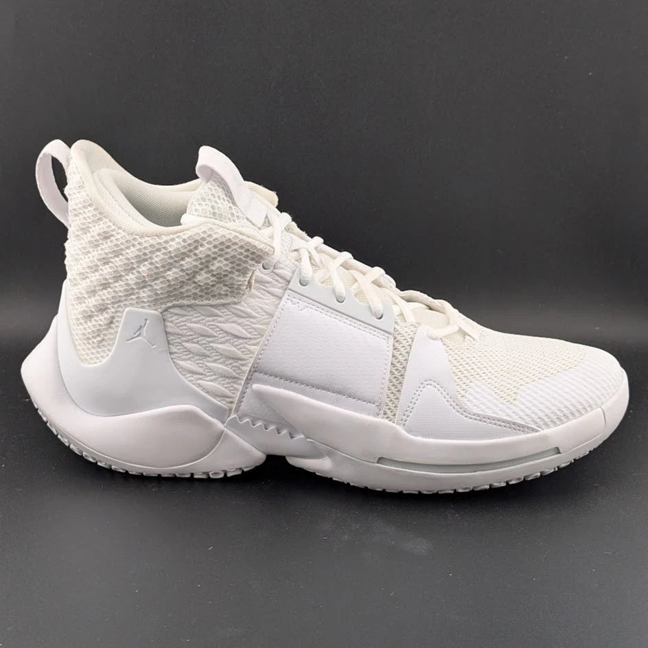 Jordan Men's Size 11 Why Not Zer0.2 Triple White AO6219-101 Nike