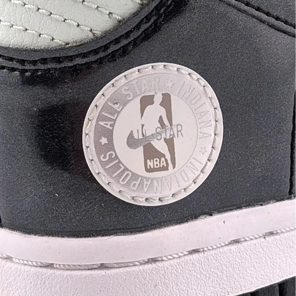 New Childs Nike Dunk High SE (PS) NBA All Star Barely Green / Black Patent Size 12C Nike