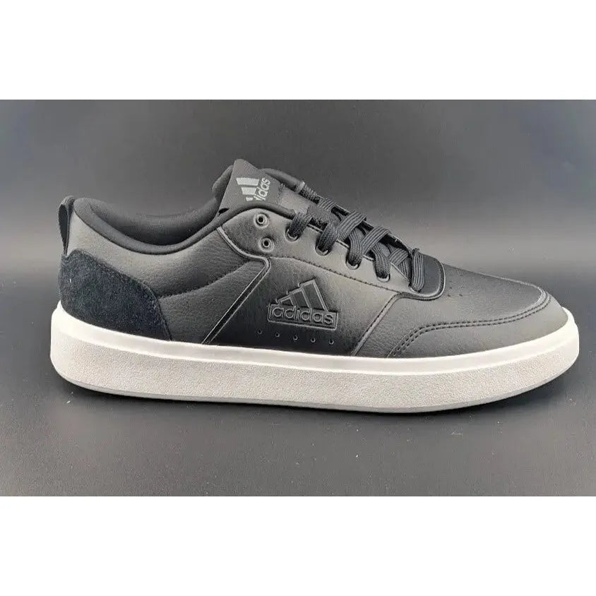 Men's adidas US Size 9 Park Street Tennis Sneaker Black/White Shoes IG9846 - SoleComfort.shoes