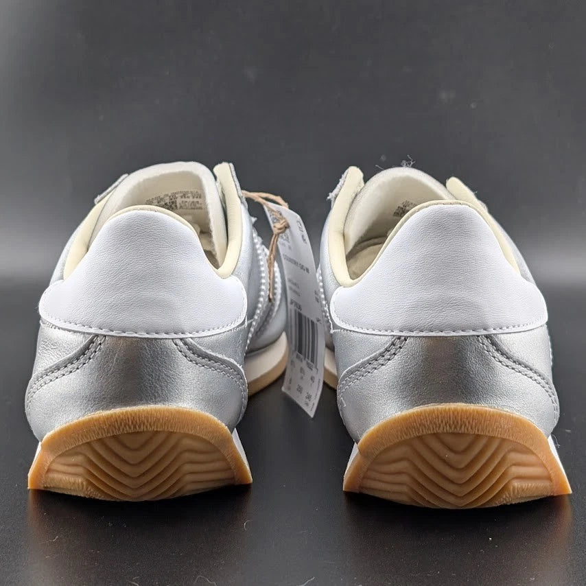 adidas Country OG Womens Size 8 Lace Up Silver White Sneakers Shoes JP7636 SoleComfort.shoes