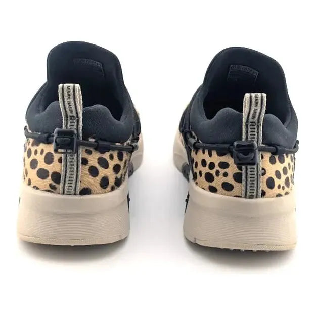 Women's New Mark Nason Paige Leopard Print Calf Hair Sneakers Shoes Size 7.5 M Mark Nason
