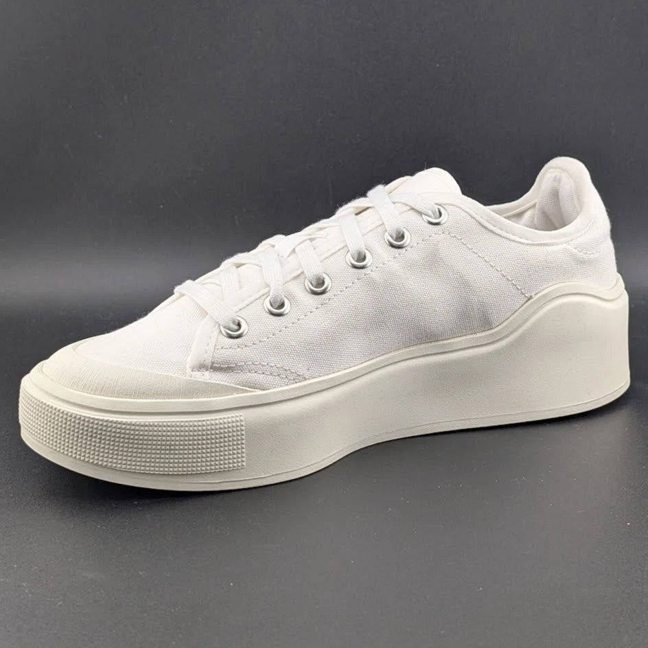 adidas Women's Size 8 Stella McCartney Court Cotton Athletic Shoes (Mens Size 7) adidas