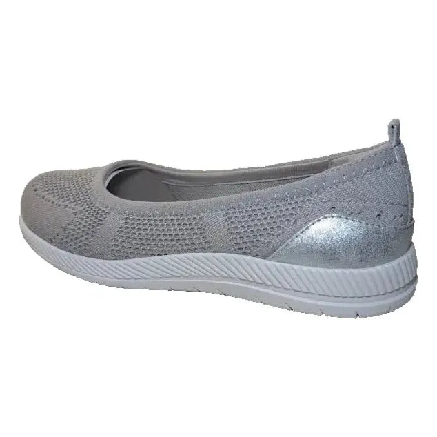 Easy Spirit Size 9.5W Women's SE Glitz 2 Sneaker, Beige Cushion and Flex Easy Spirit