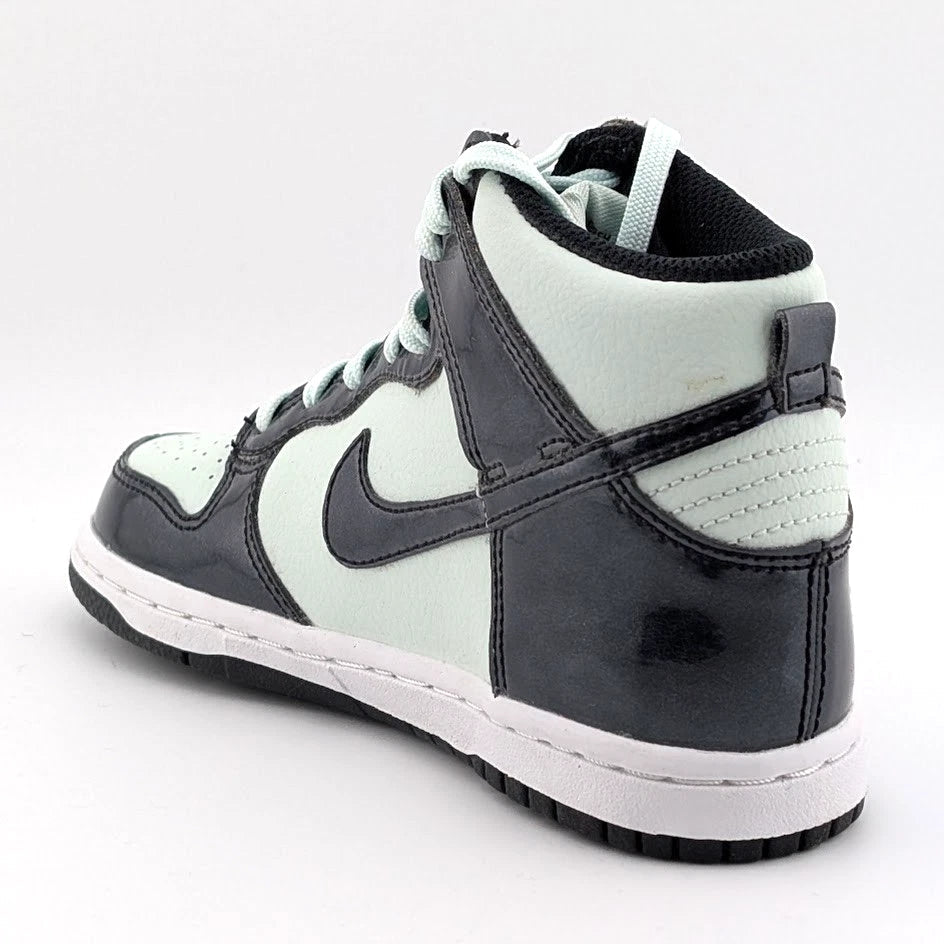 New Childs Nike Dunk High SE (PS) NBA All Star Barely Green / Black Patent Size 12C Nike