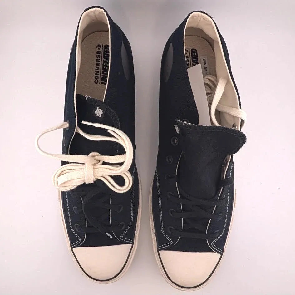 Converse Chuck Undefeated 1970's Mid Men's Size 16 Black/Natural A00673C SoleComfort.shoes