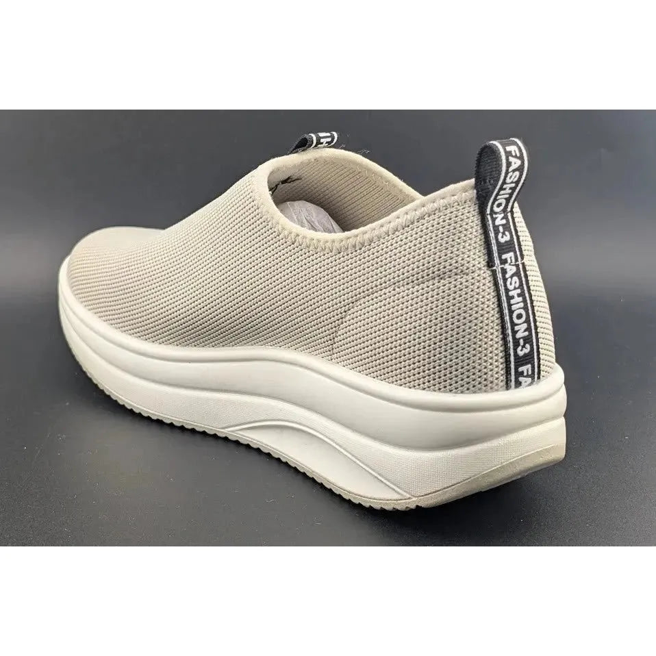 STQ Lightweight Breathable Sneakers Walking Women Shoes Size 7.5 Roller Bottom SoleComfort.shoes
