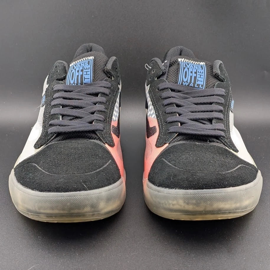 VANS Evdnt Ultimate Waffle Gradient Check Black Skate Shoes Men's Size 13 SoleComfort.shoes