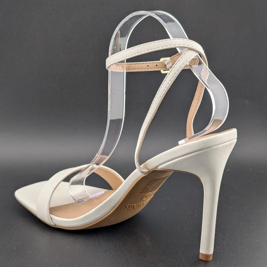 DREAM PAIRS Women High Heel Sandals Open Toe Ankle Strap Wedding Party Sandals SoleComfort.shoes