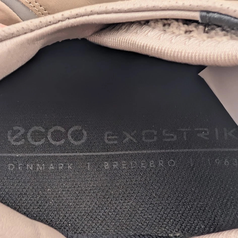 Ecco Exostrike Low Gray/Beige Sporty Comfort Goretex Women's Shoe SZ EU 35/ US 4 SoleComfort.shoes