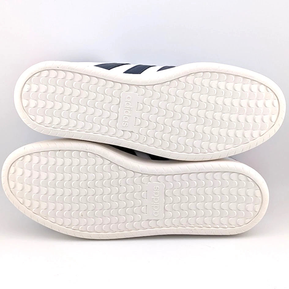 Men's adidas Barreda Size 10.5 - White Shadow Navy Scarlet SoleComfort.shoes