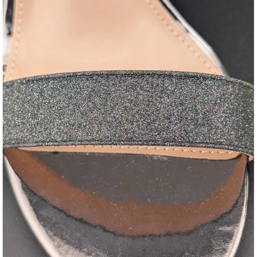 Womens Size 7 Open Toe Single Sole Ankle Strap Stiletto High Heel Dress Pump Sandal SoleComfort.shoes