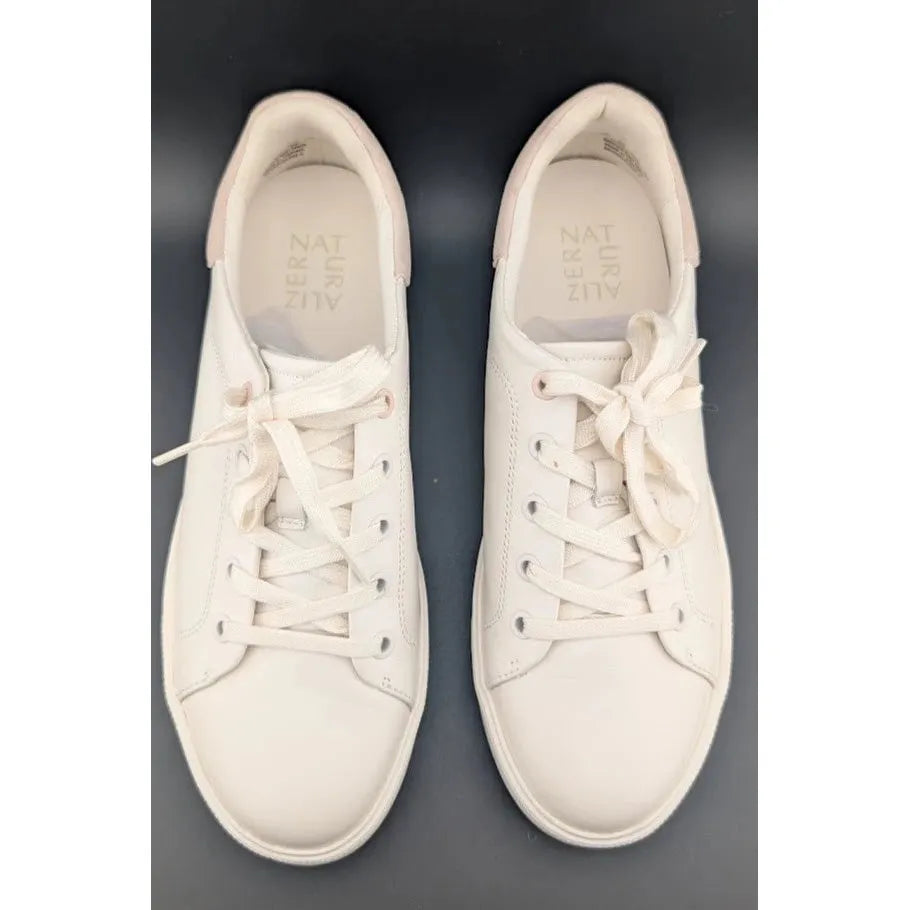 Womens Size 9 Naturalizer Morrison 2.0 Soft Leather Comfort Sneakers SoleComfort.shoes