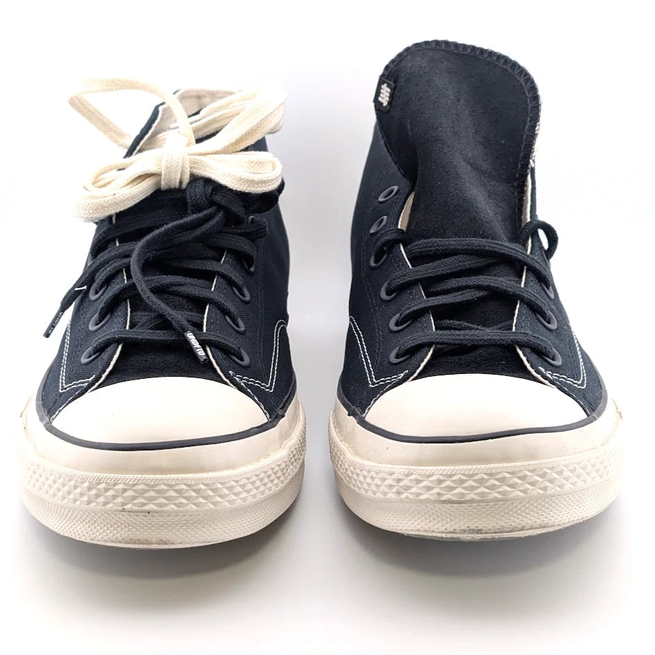 Converse Chuck Undefeated 1970's Mid Men's Size 16 Black/Natural A00673C SoleComfort.shoes