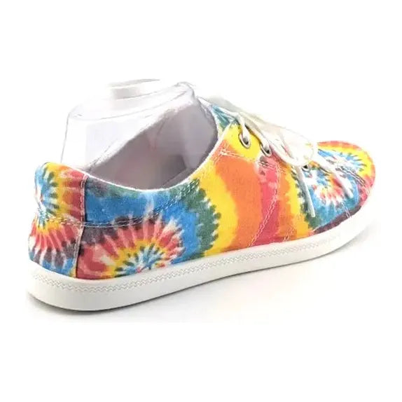 Womens Size 7.5 Fashion Low Top Canvas Sneaker Slip On Shoes Casual Walking Flat Unbranded