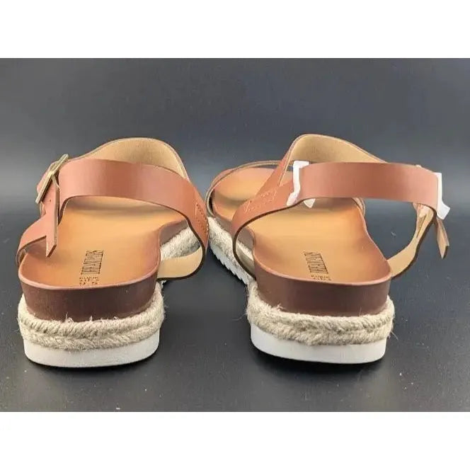 DREAM PAIRS 9.5 Women's Platform Espadrille Wedge Sandals Round Toe Causal Shoes - SoleComfort.shoes