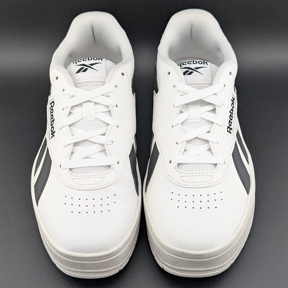 Reebok Women's Size 8.5 Court Advance Surge White w/Black Platform Sole Reebok