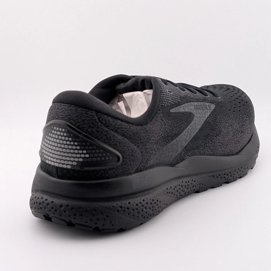 Brooks Women's Ghost 16 Lace Up Athletic Shoes Black Wide Sz 11.5D #1204071D020 SoleComfort.shoes