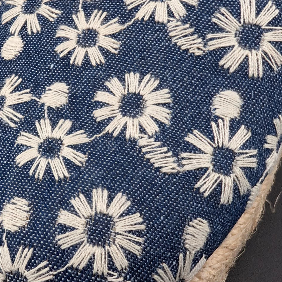 LifeStride Kaylee Espadrille Wedge Sandal Daisy Denim SoleComfort.shoes