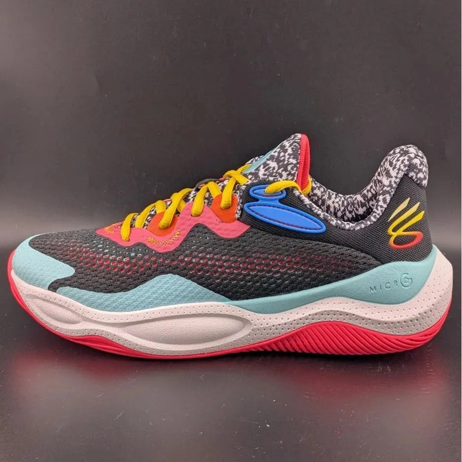 Under Armour Curry Splash 24 Curry Jam Basketball Sneakers Mens SZ. 9 Wos 10.5 SoleComfort.shoes