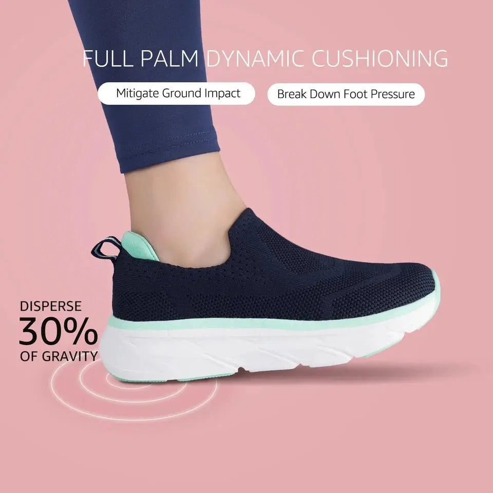 STQ Women's Arch Support Comfort Size 6.5 Walking Shoes with removable insole. STQ