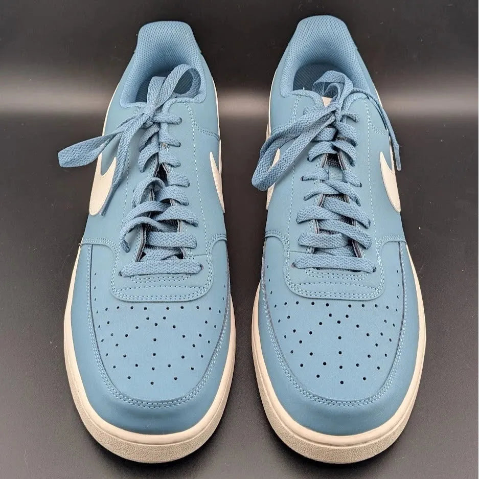 Men's Nike Court Vision Low Size 12 Smokey Blue/Sail HM9429-001 NIB SoleComfort.shoes